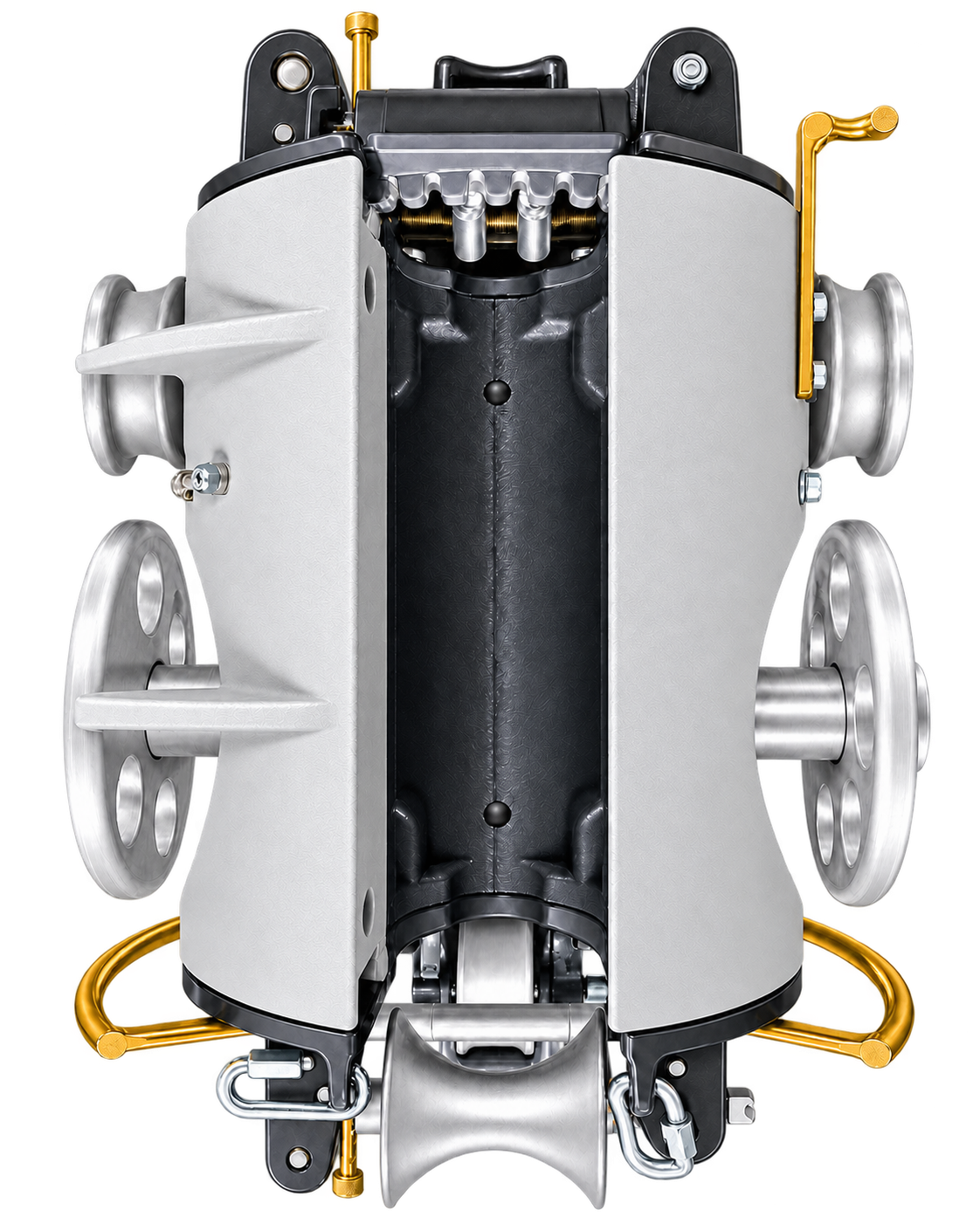 MECSIL Cable Lasher Heavy Duty – side view for demanding aerial fiber and telecom installation