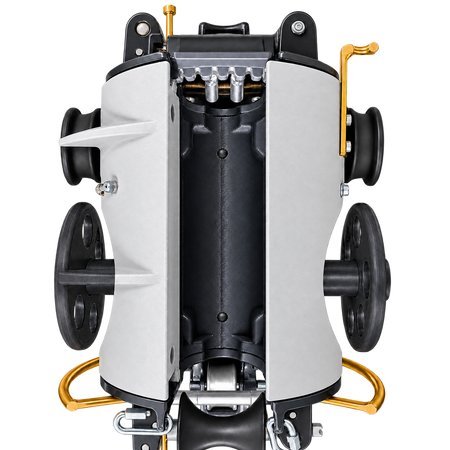 MECSIL Cable Lasher Standard – front view with nylon reels