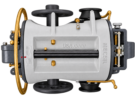 MECSIL Cable Lasher Standard – top view with nylon reel configuration