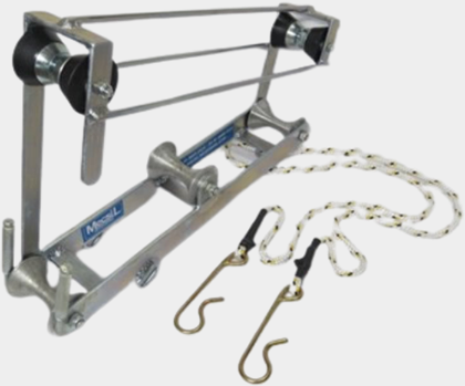 MECSIL Multi-Roller Overhead Cable Guide